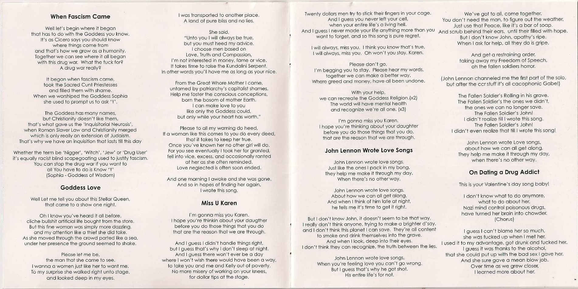 Click Here for next page of Album Cover